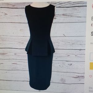 Elle black waist ruffle dress - size 6